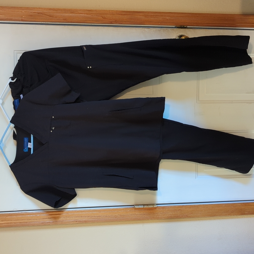 S/ST Koi SAPPHIRE Black Scrub Set